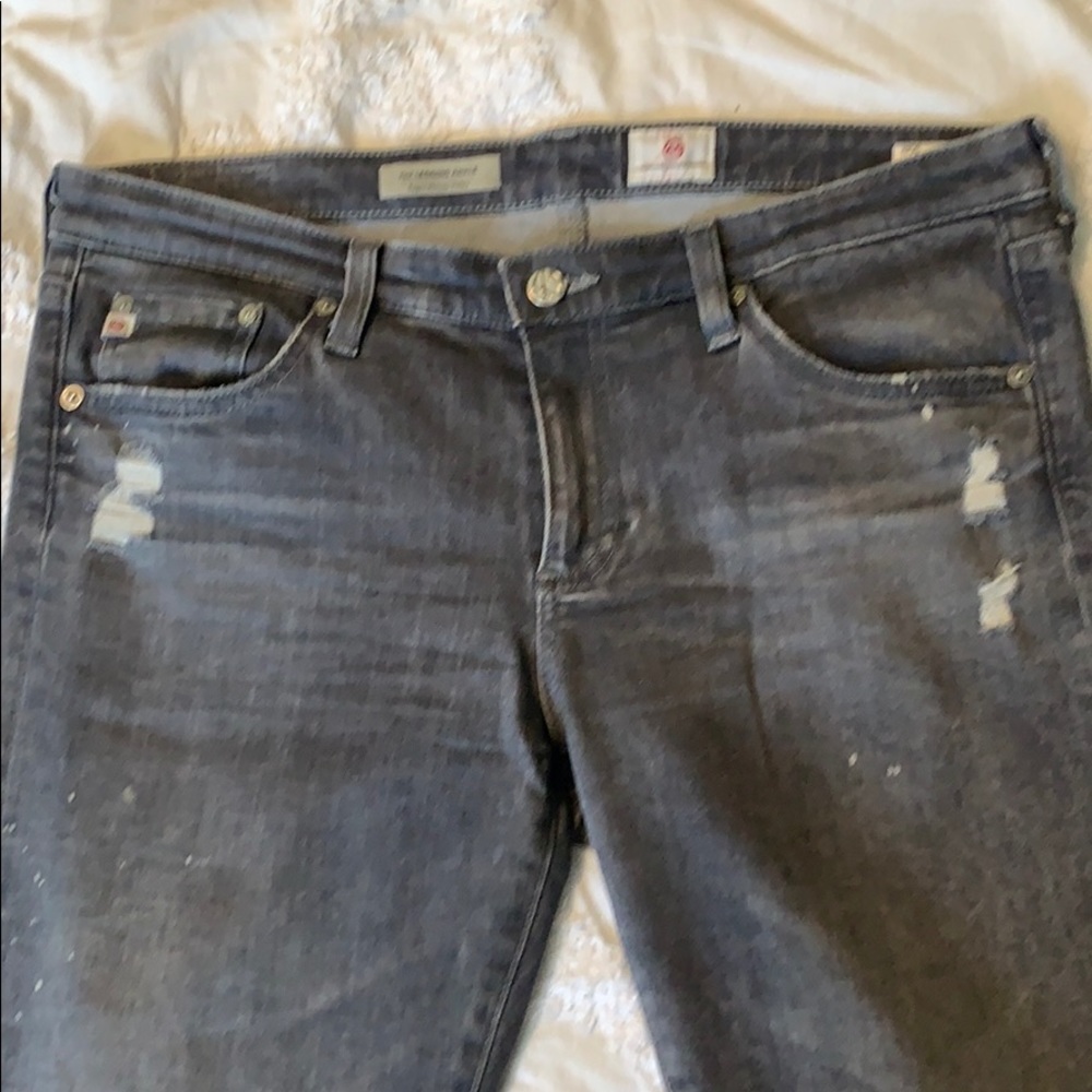 AG “The Legging Ankle, Super Skinny” jeans